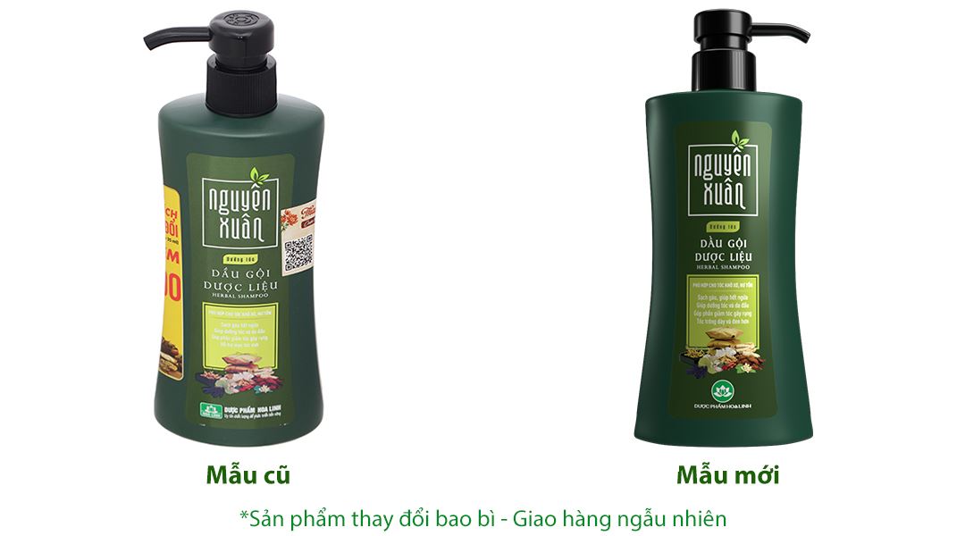 Dầu gội dược liệu Nguyên Xuân dưỡng tóc suôn mượt chai 400g - 25